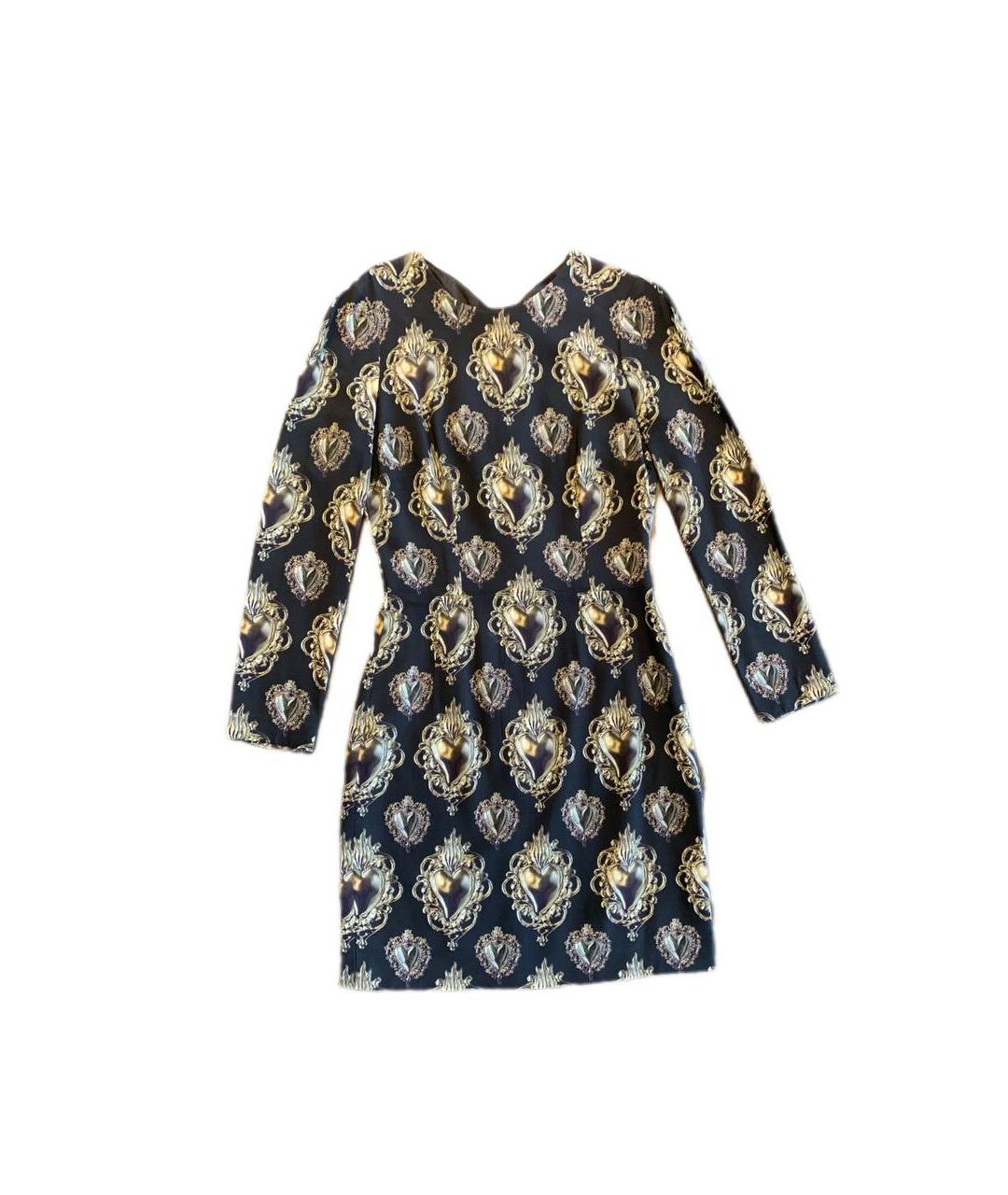 DOLCE&GABBANA Вискозное коктейльное платье, фото 2