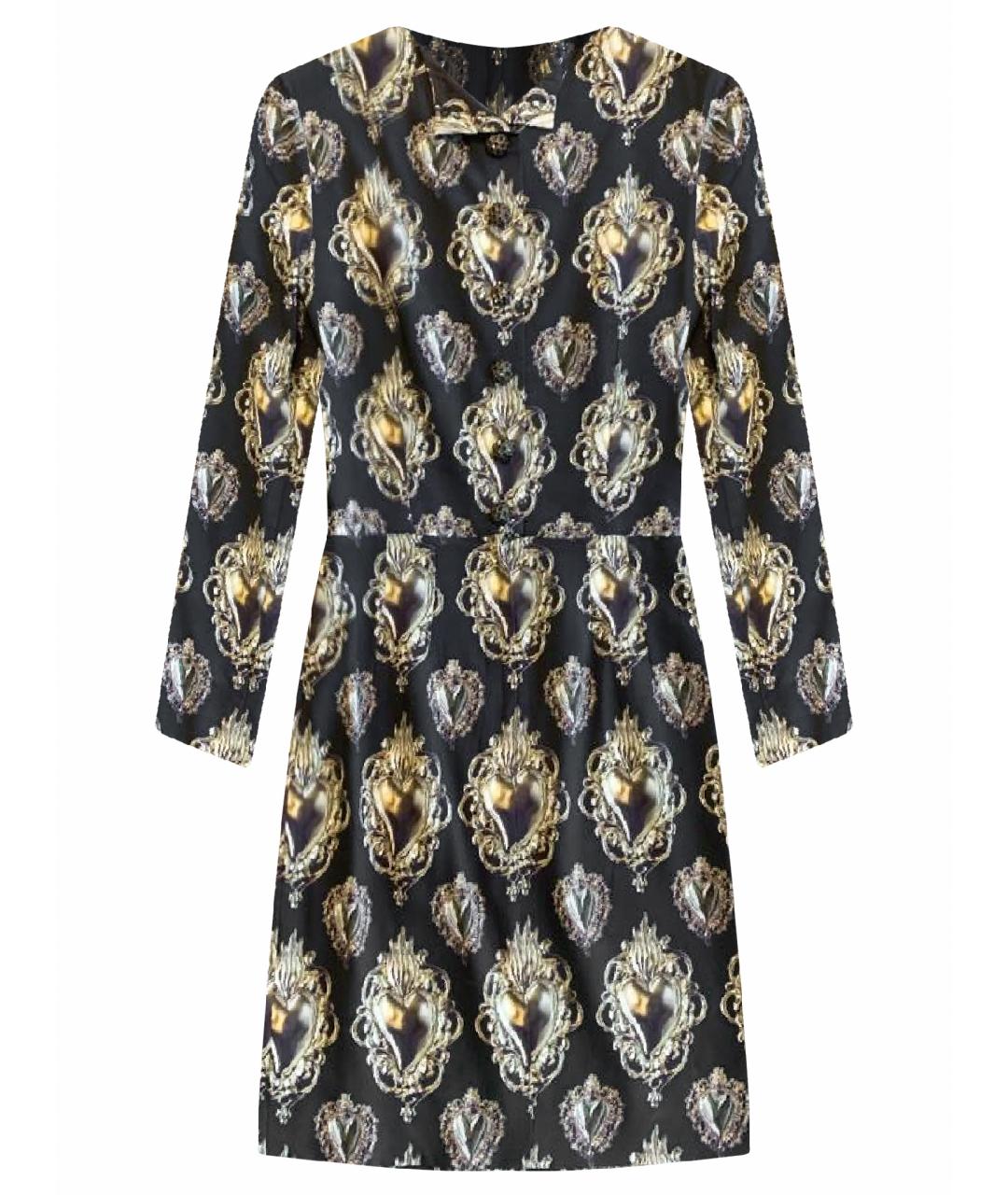 DOLCE&GABBANA Вискозное коктейльное платье, фото 1