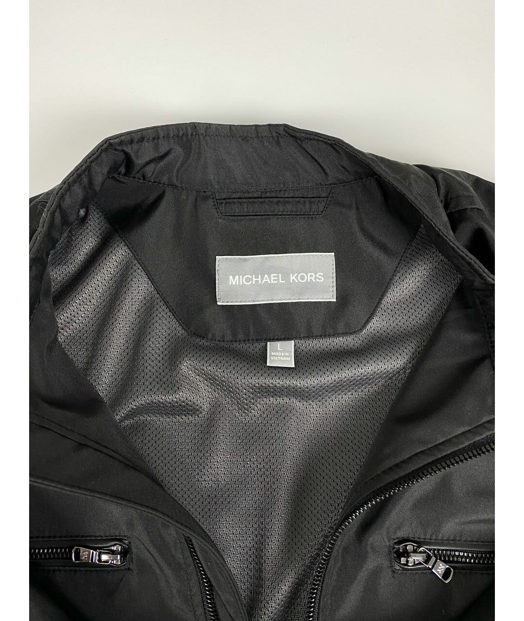 MICHAEL KORS Черная полиэстеровая куртка, фото 3