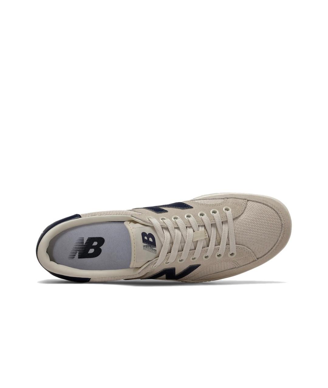 NEW BALANCE Бежевые текстильные кеды, фото 2