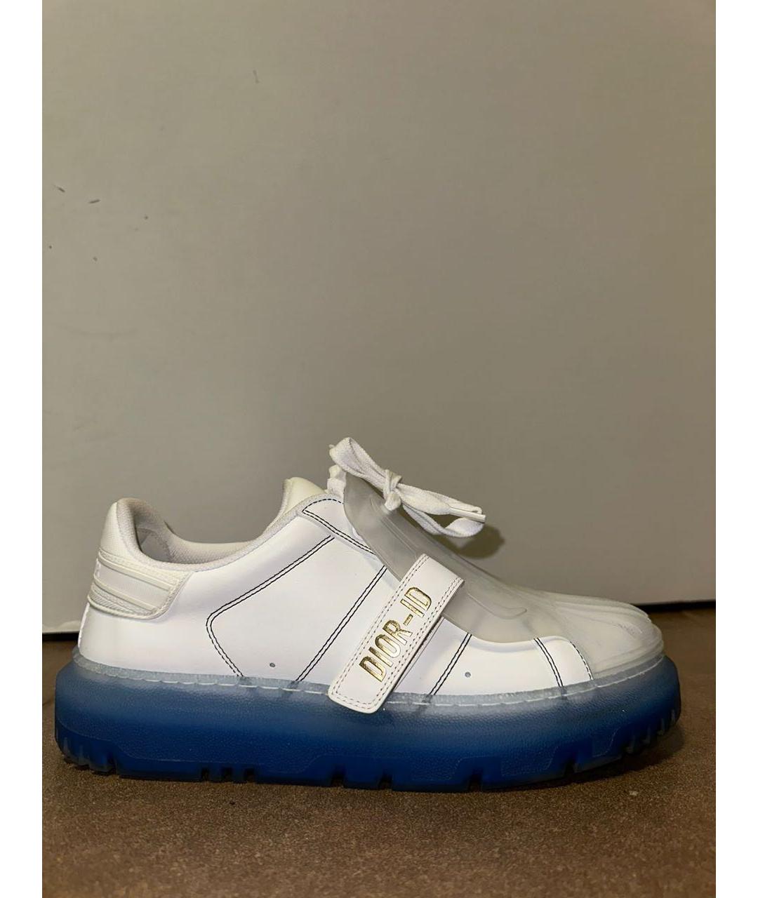 CHRISTIAN DIOR PRE-OWNED Белые кожаные кроссовки, фото 6
