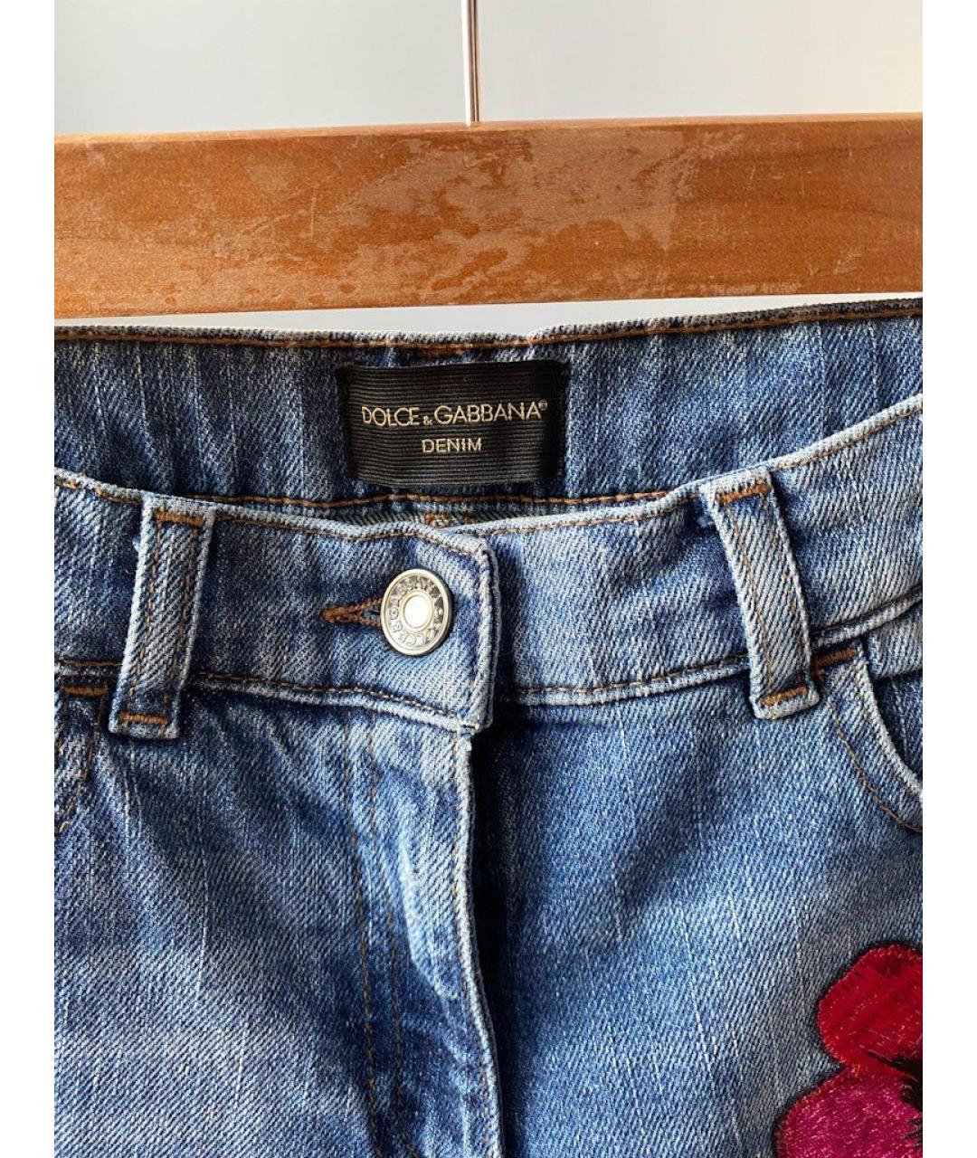 DOLCE&GABBANA Синие деним детские джинсы, фото 3