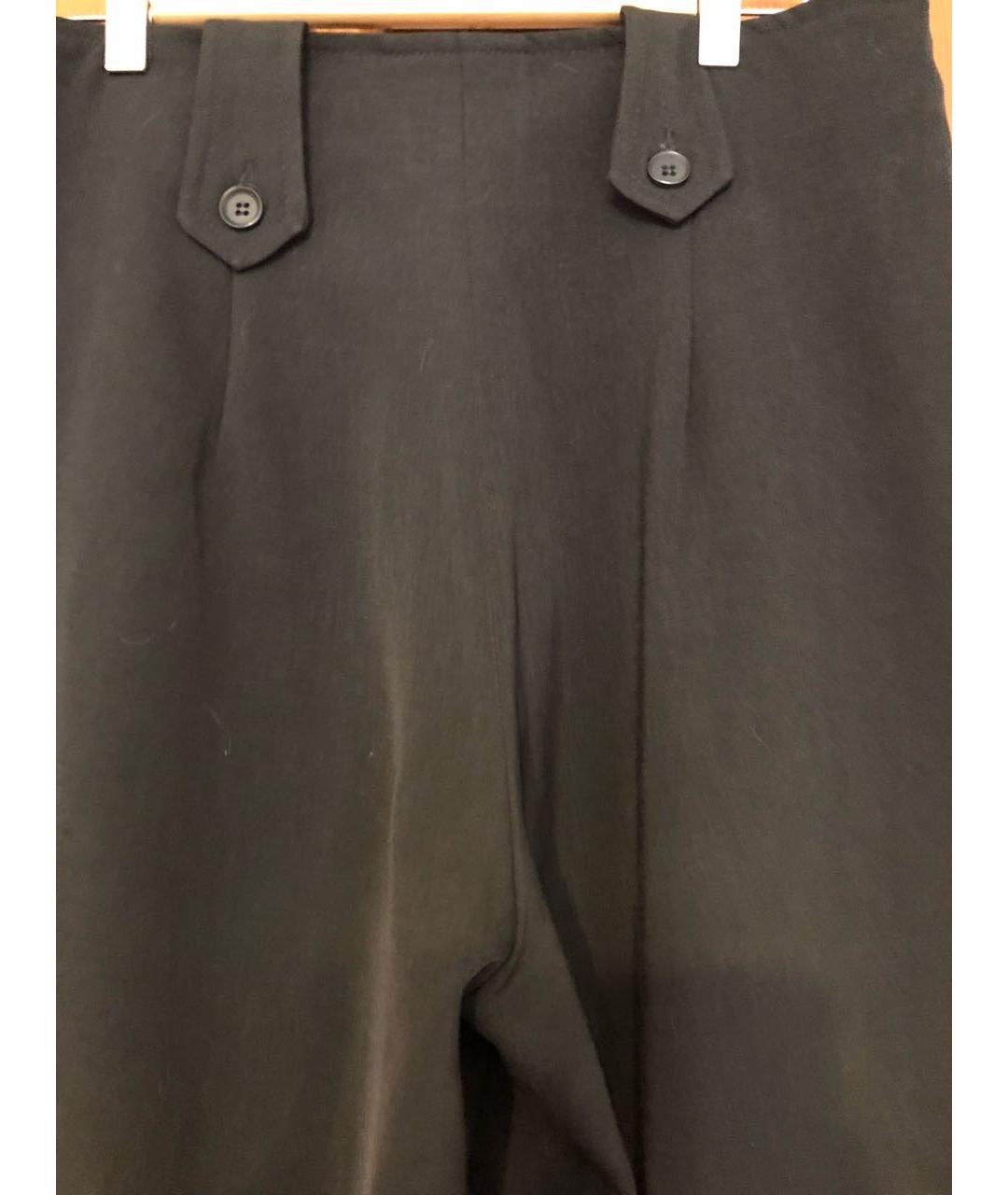 IVAN GRUNDAHL Черные вискозные брюки широкие, фото 3