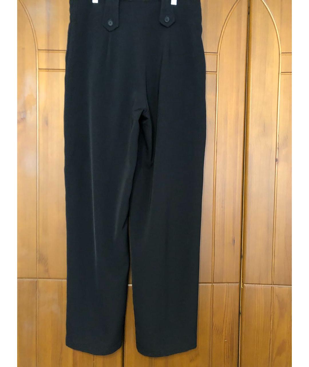IVAN GRUNDAHL Черные вискозные брюки широкие, фото 2
