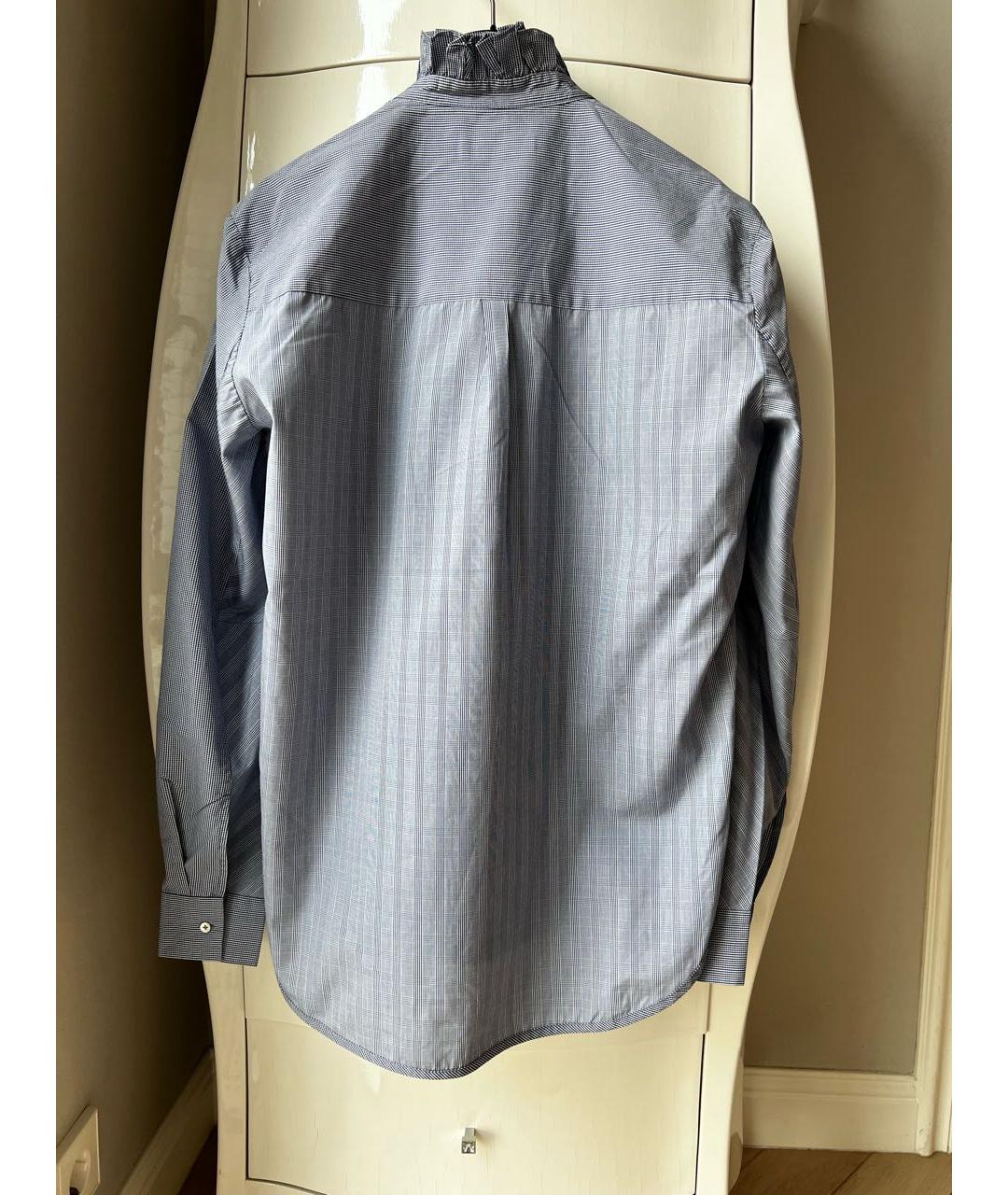 SANDRO Голубая хлопковая блузы, фото 2