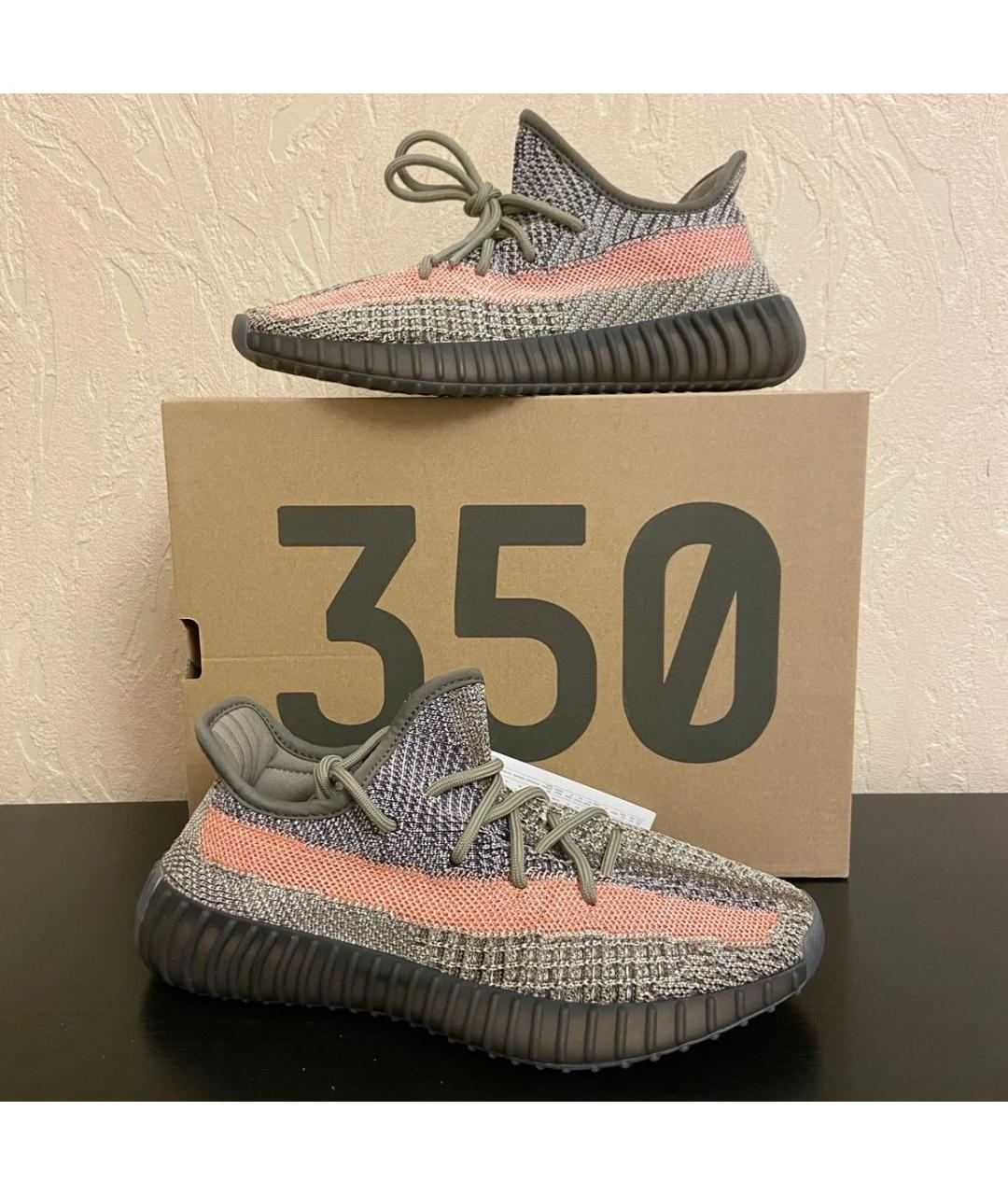 ADIDAS YEEZY Текстильные кроссовки, фото 2