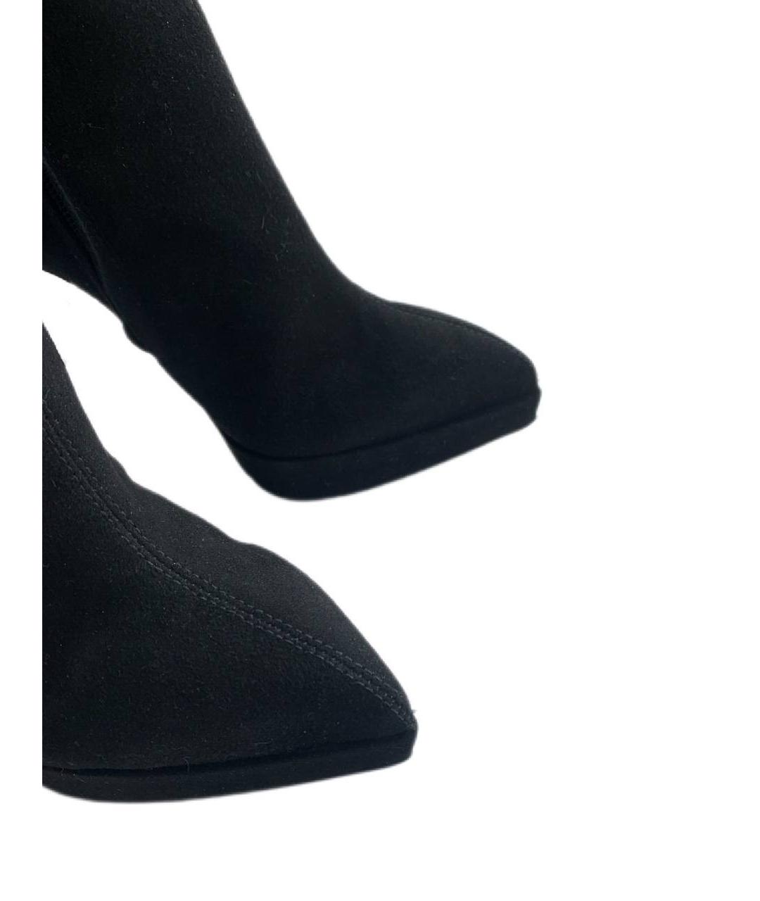 GIUSEPPE ZANOTTI DESIGN Черные замшевые сапоги, фото 5