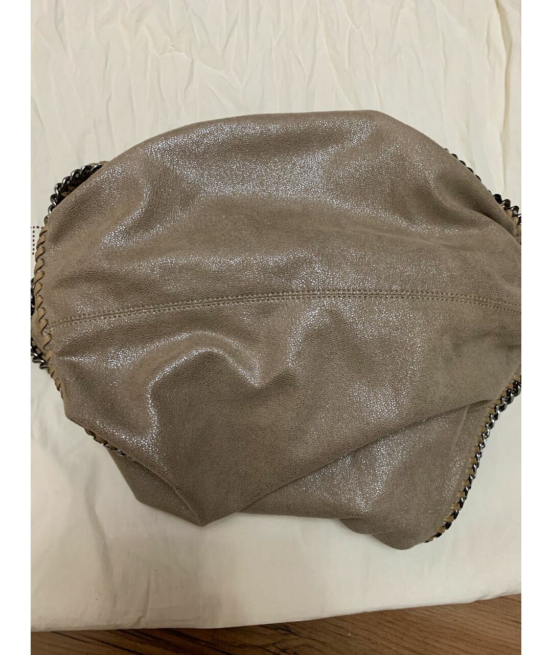 STELLA MCCARTNEY Бежевая сумка тоут из искусственной кожи, фото 5