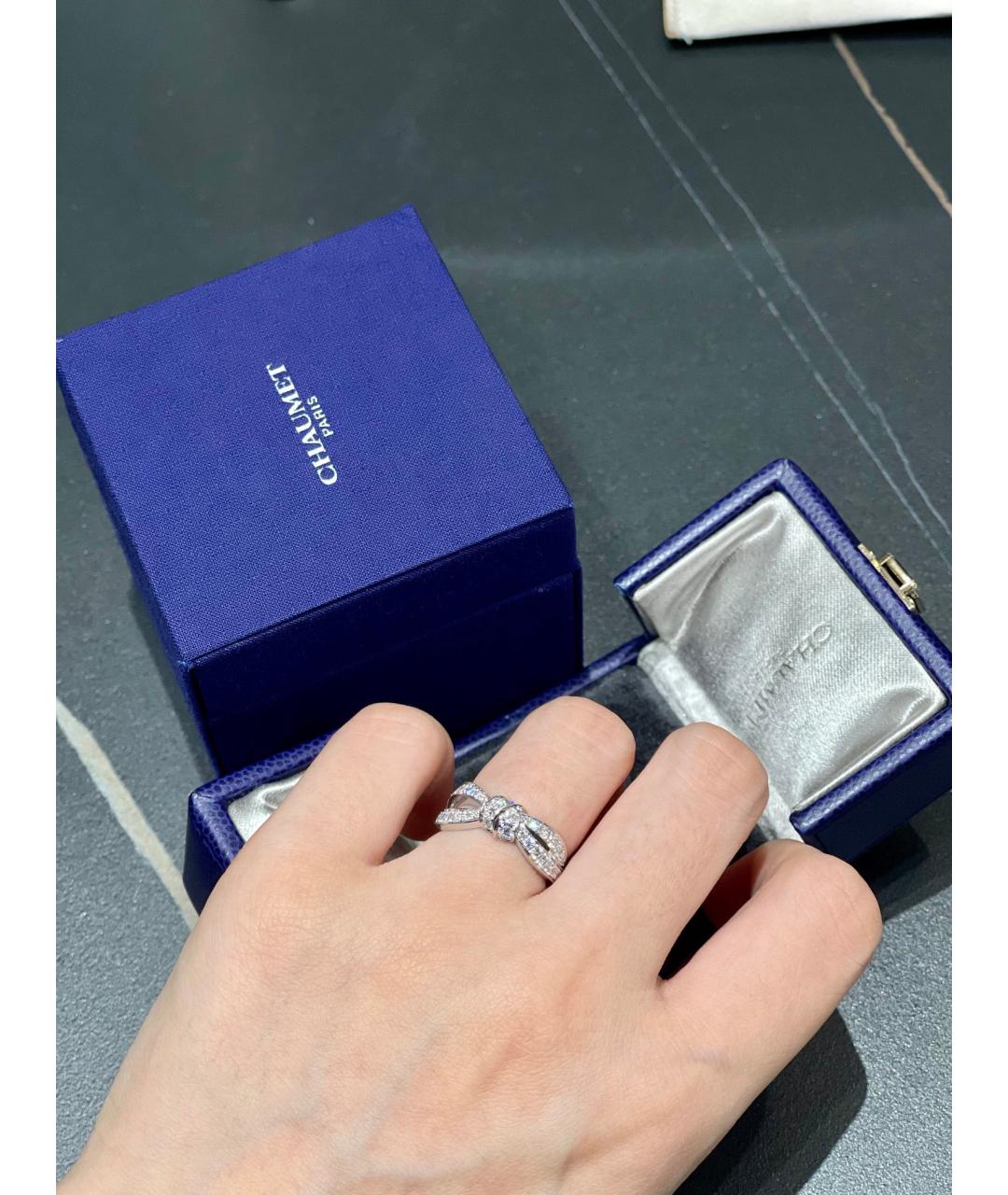 CHAUMET Белое кольцо из белого золота, фото 9