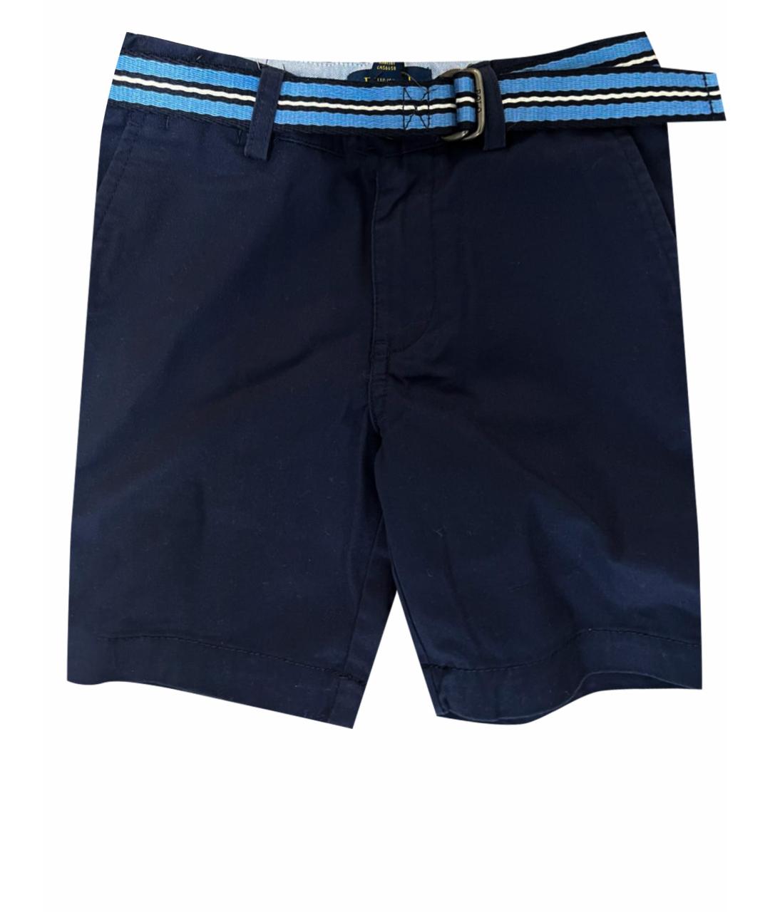 RALPH LAUREN KIDS Синие хлопковые детские шорты, фото 1