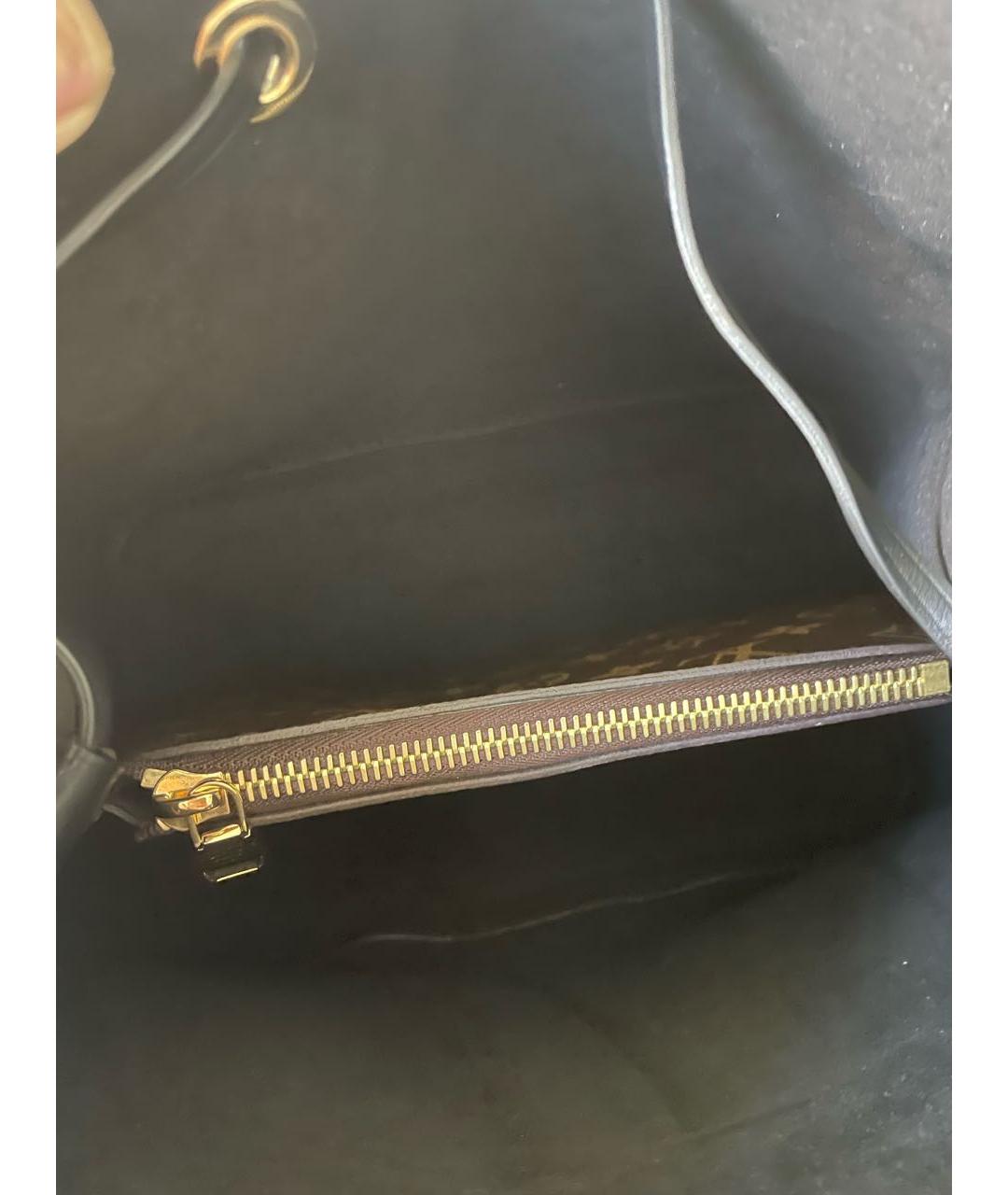 LOUIS VUITTON Коричневая сумка с короткими ручками, фото 2
