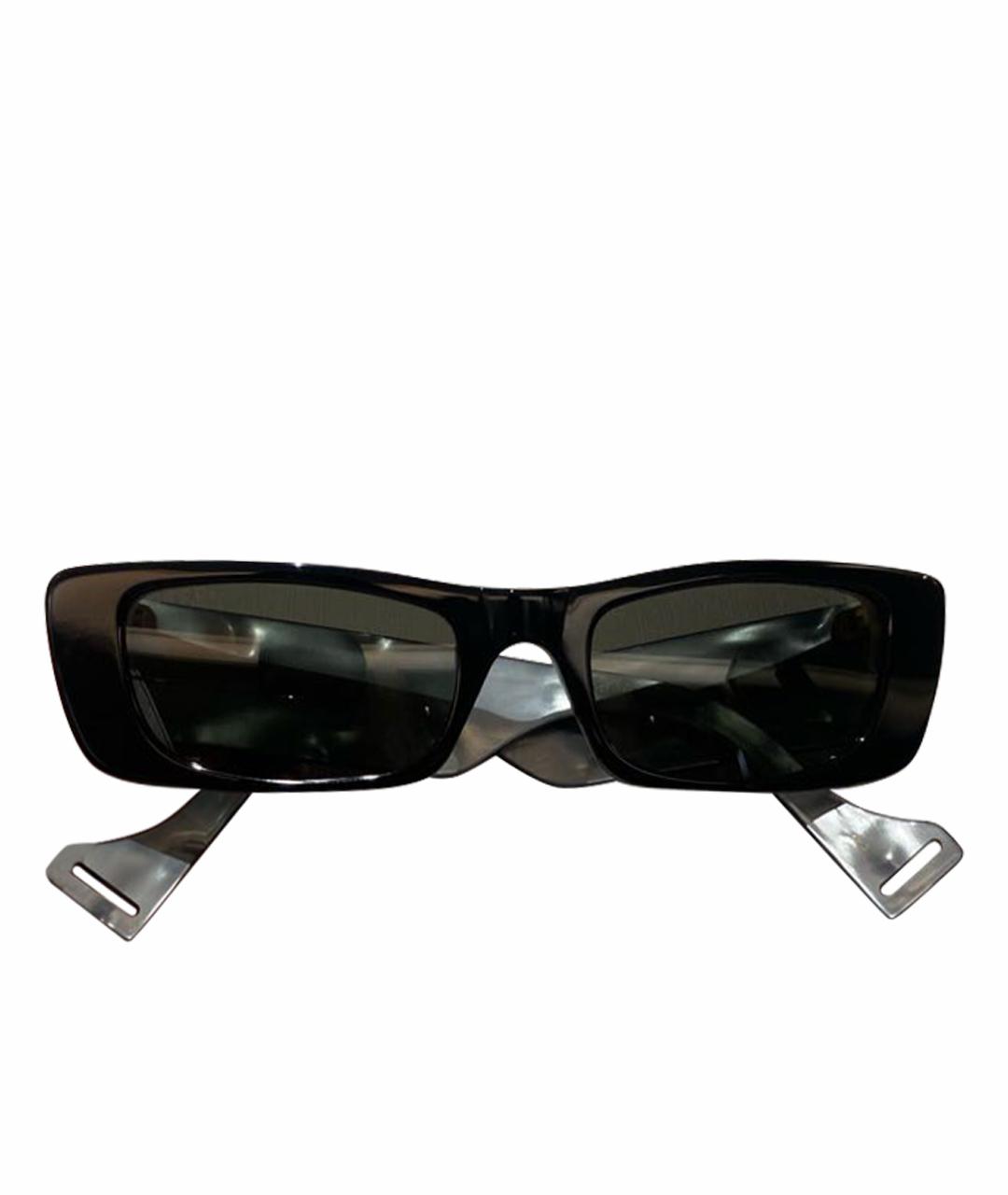 GUCCI Черные пластиковые солнцезащитные очки, фото 1