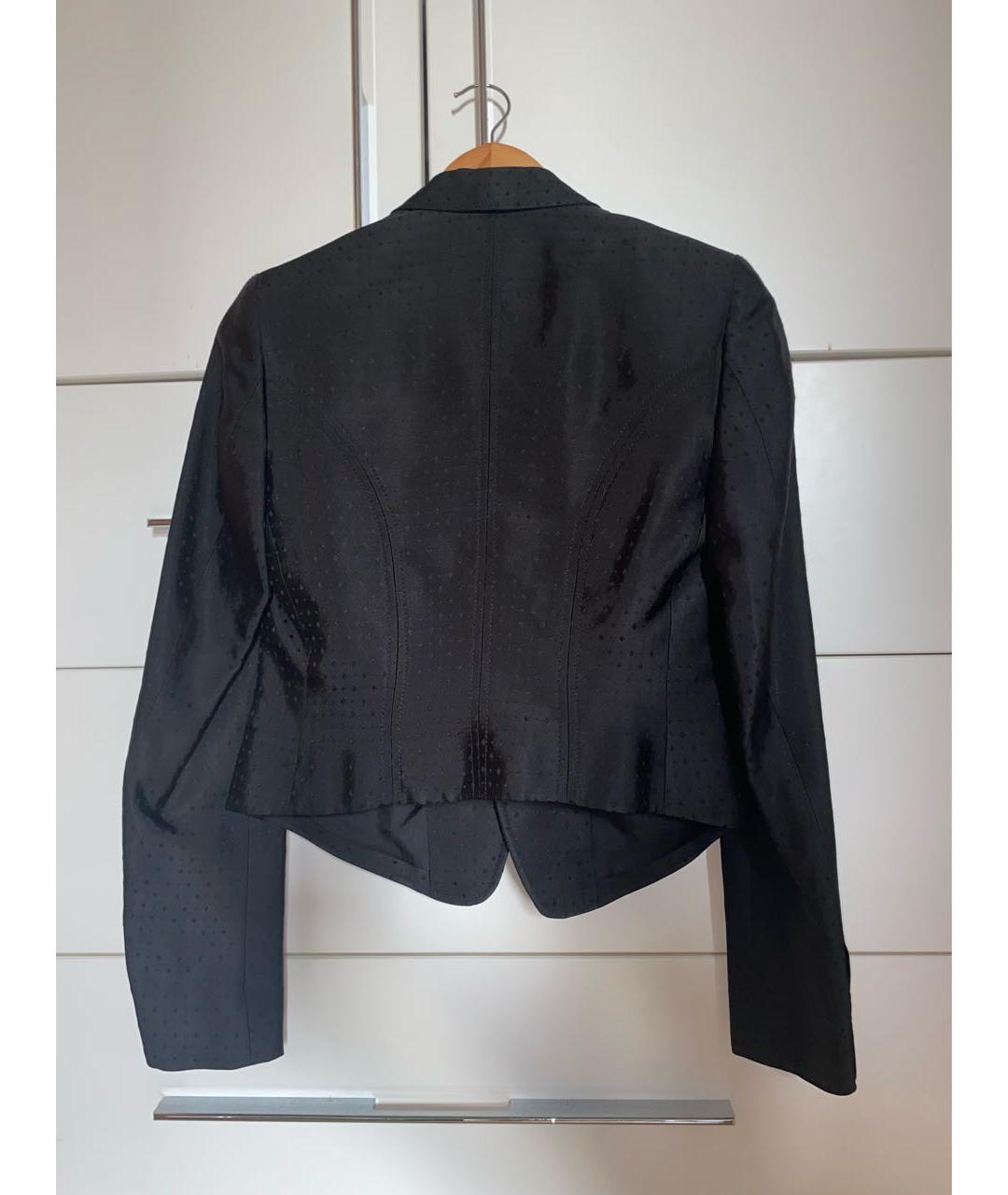 STELLA MCCARTNEY Черный шелковый костюм с юбками, фото 7