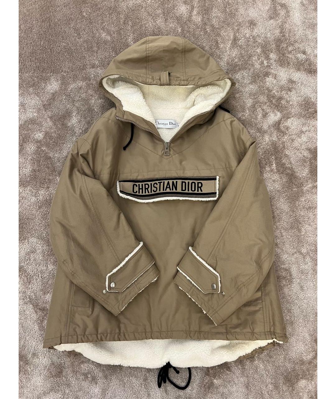 CHRISTIAN DIOR Бежевая дубленка, фото 7