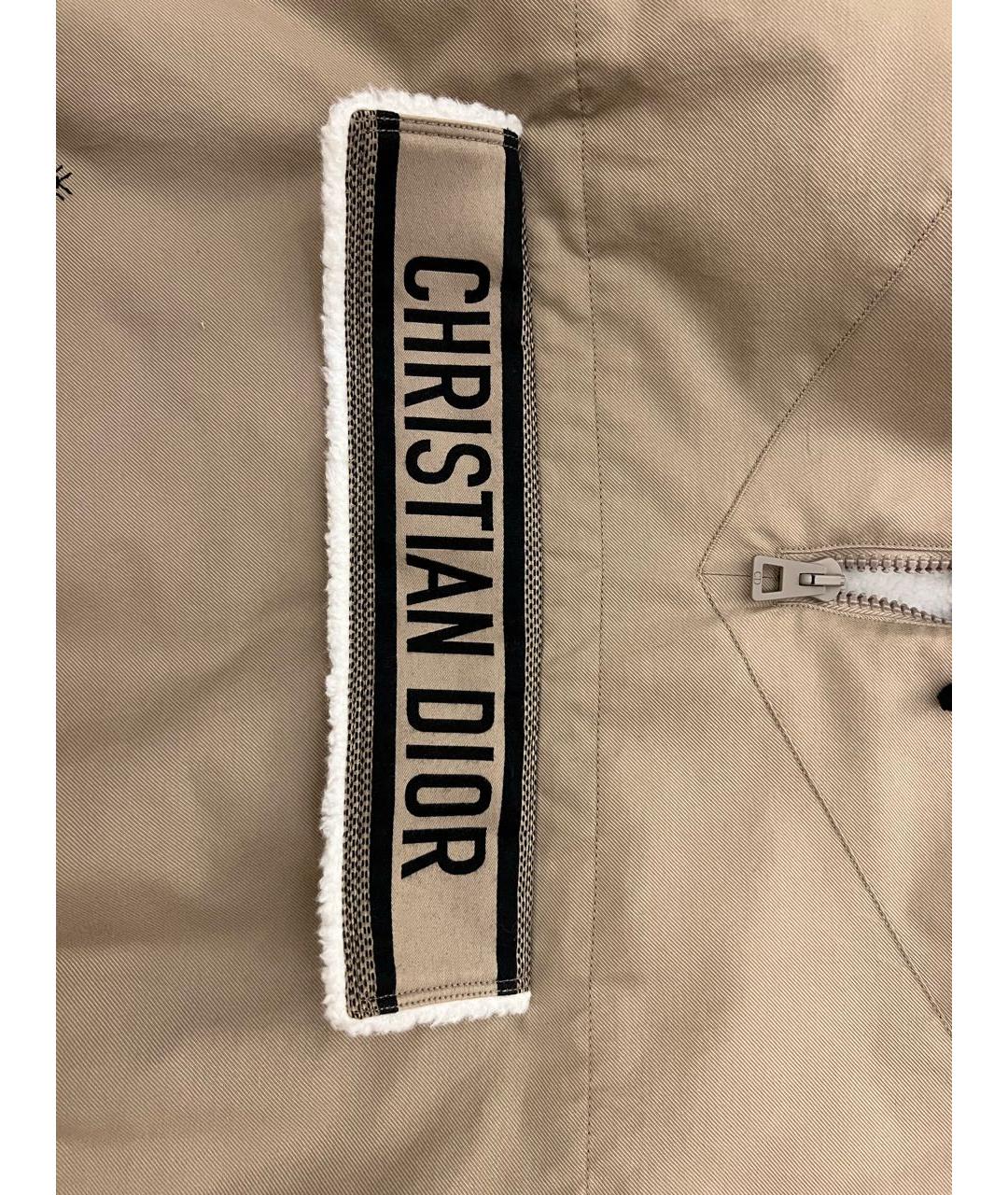 CHRISTIAN DIOR Бежевая дубленка, фото 4