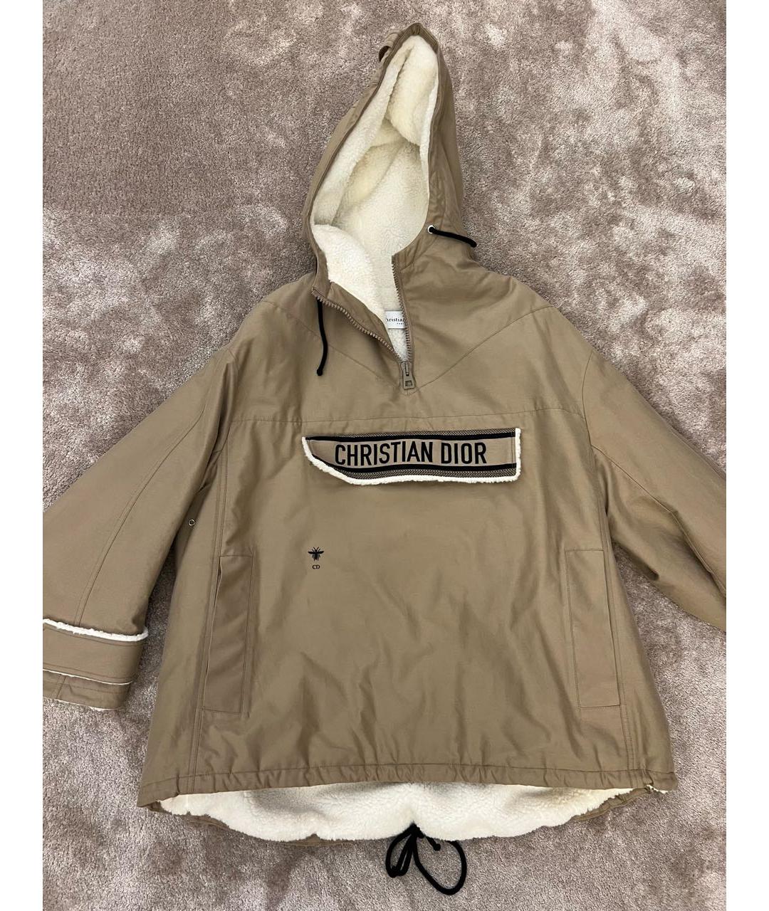 CHRISTIAN DIOR Бежевая дубленка, фото 3