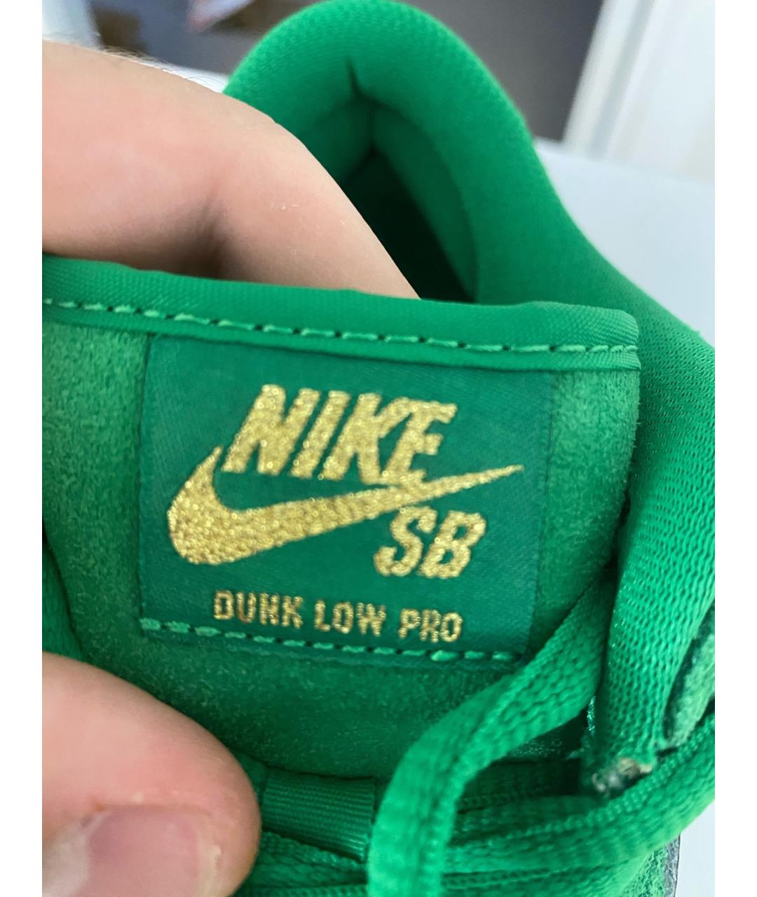 NIKE Зеленые кроссовки, фото 5