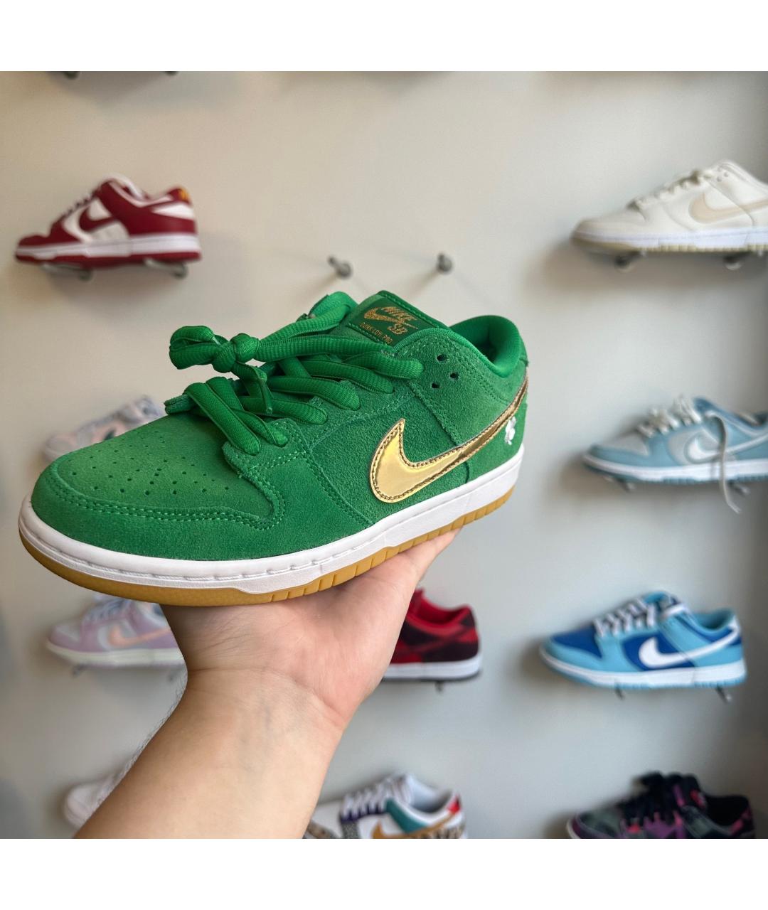 NIKE Зеленые кроссовки, фото 3