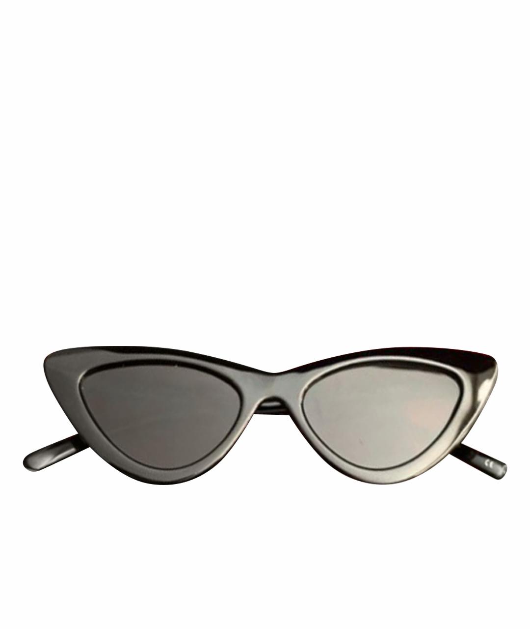 LE SPECS Черные пластиковые солнцезащитные очки, фото 1