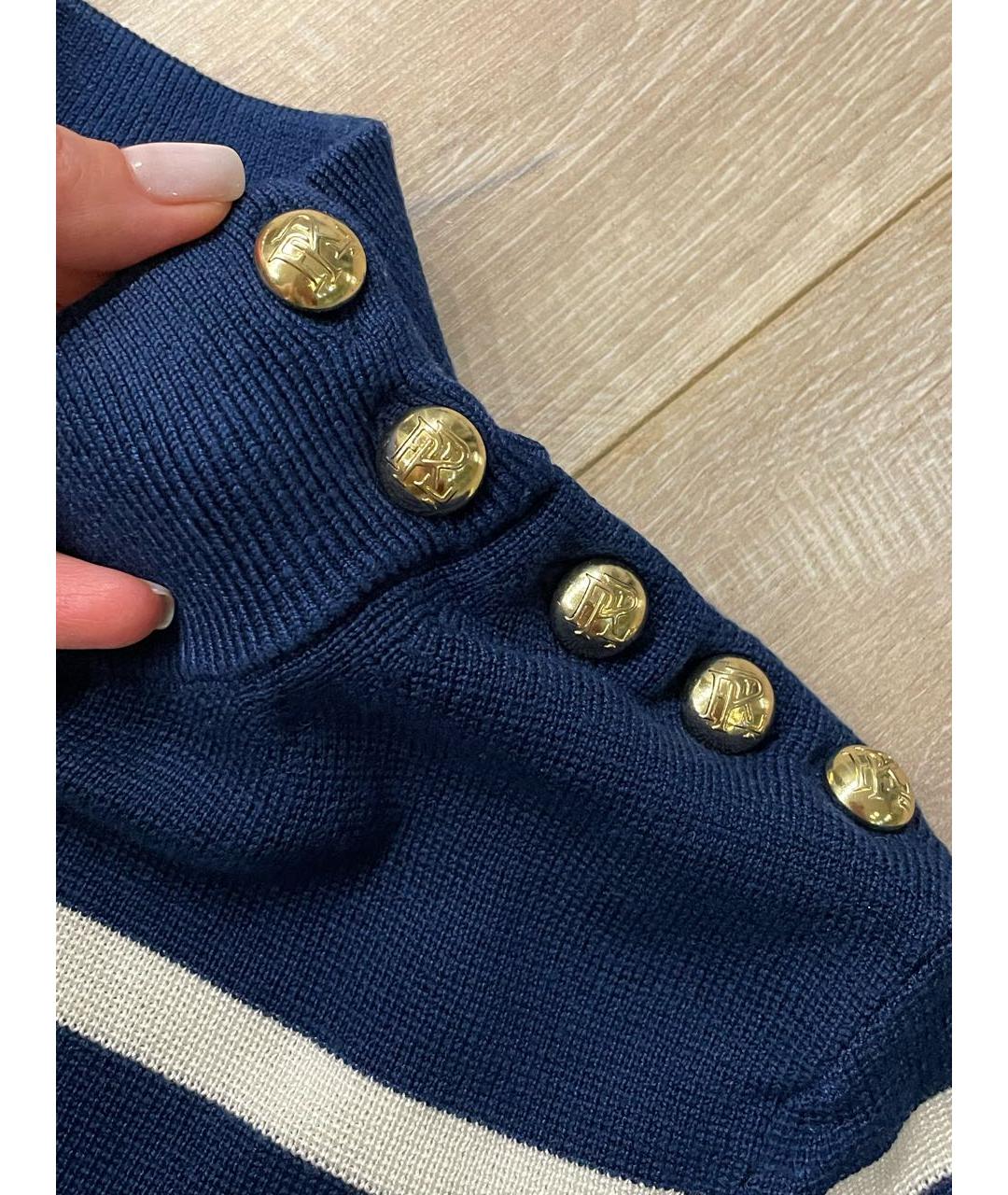 POLO RALPH LAUREN Темно-синий джемпер / свитер, фото 3