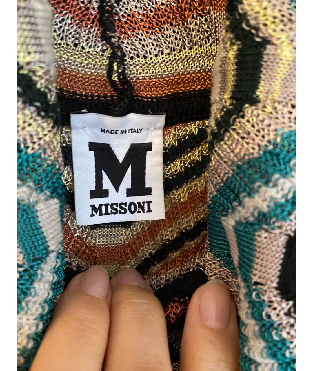 MISSONI Мульти вискозное повседневное платье, фото 4