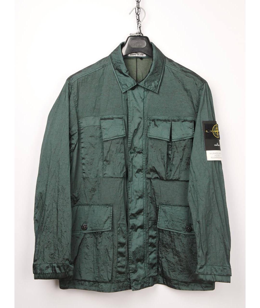 STONE ISLAND Зеленая куртка, фото 9