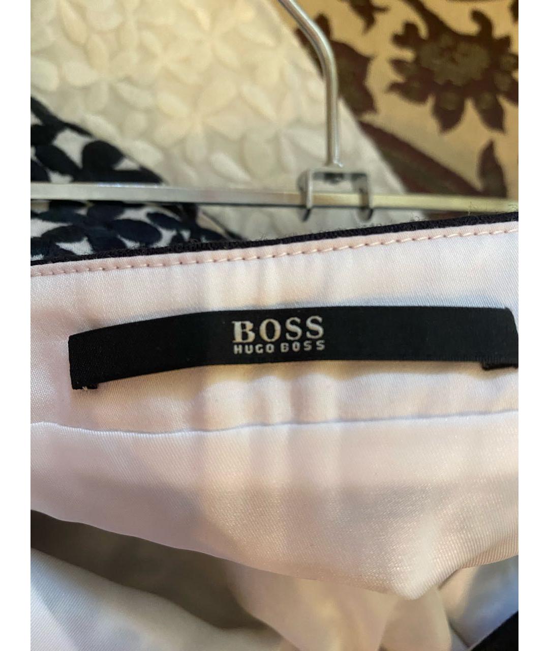 HUGO BOSS Мульти хлопковая юбка миди, фото 4