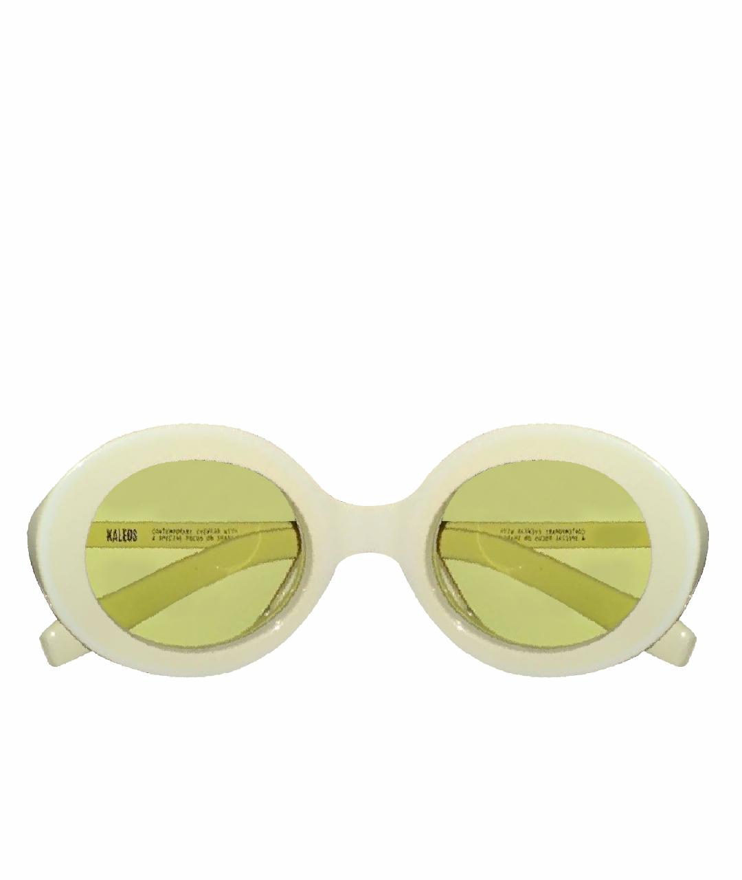 KALEOS Желтые пластиковые солнцезащитные очки, фото 1