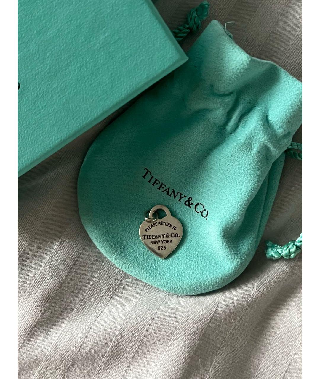 TIFFANY&CO Серебрянный серебряный кулон, фото 4