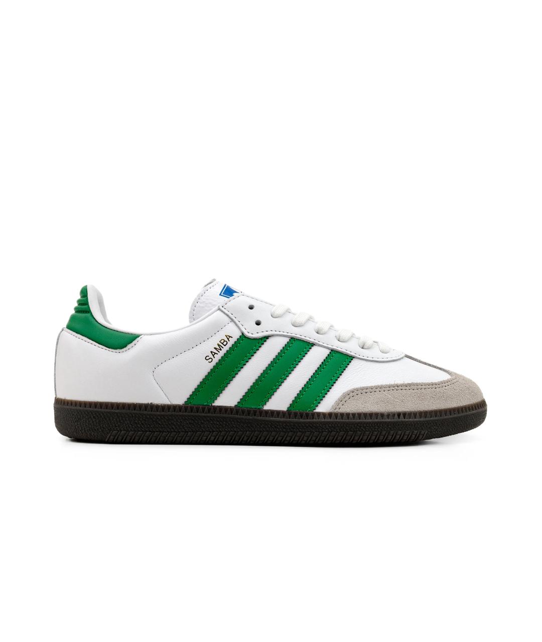 ADIDAS Белые кожаные кроссовки, фото 1