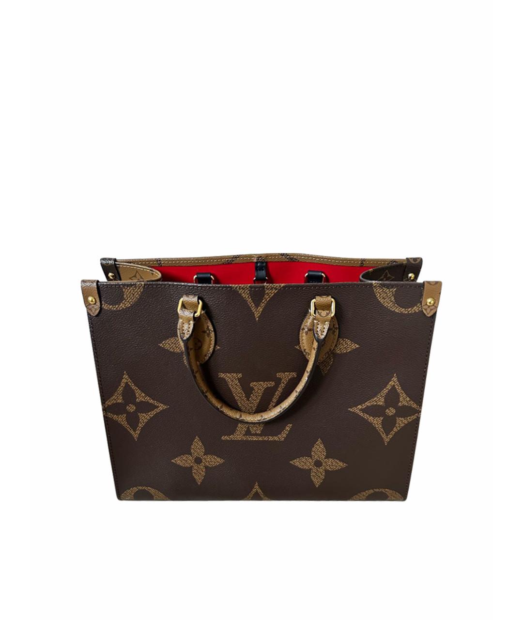 LOUIS VUITTON Коричневая сумка тоут, фото 1