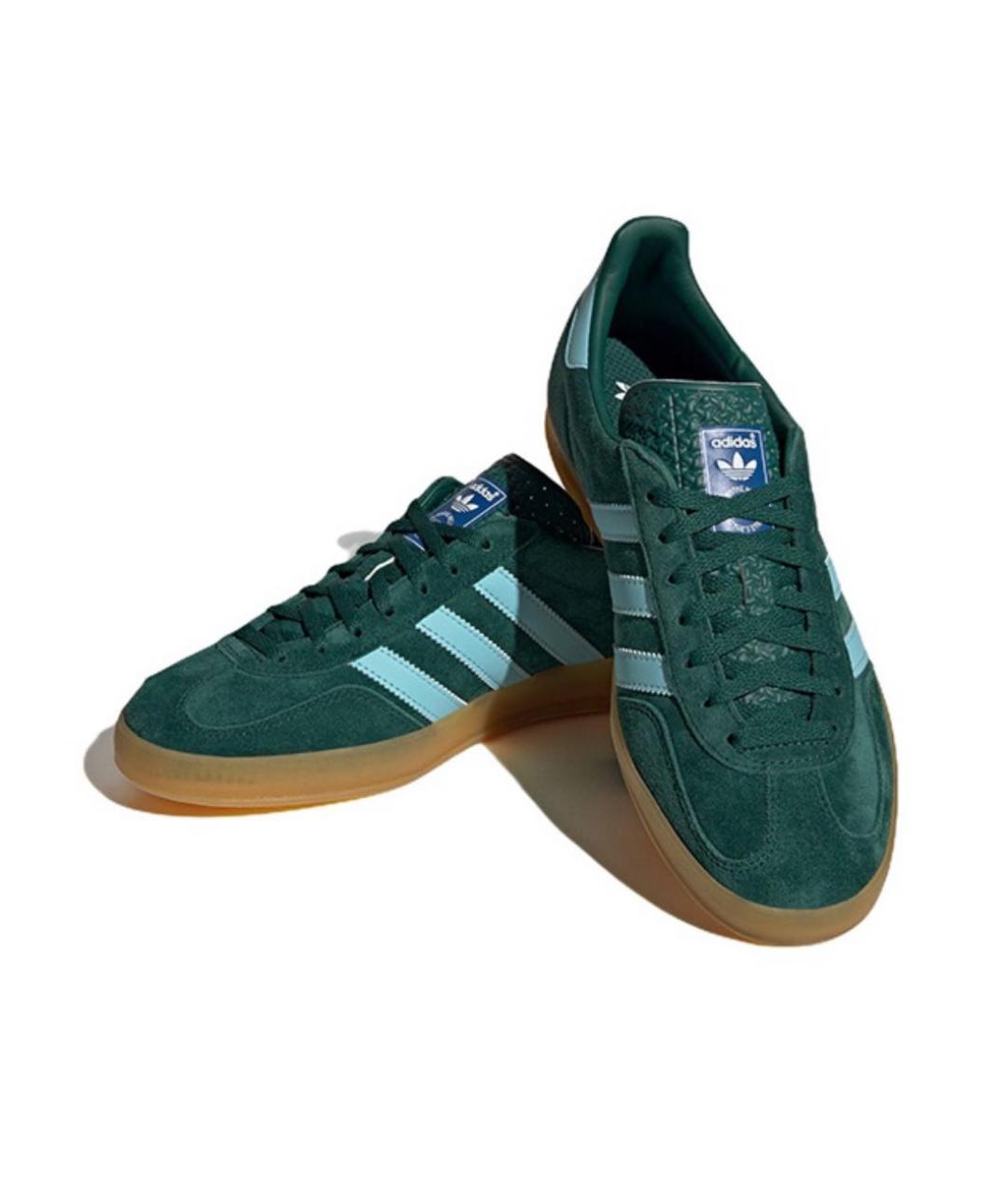 Adidas gazelle indoor blue and clearance green