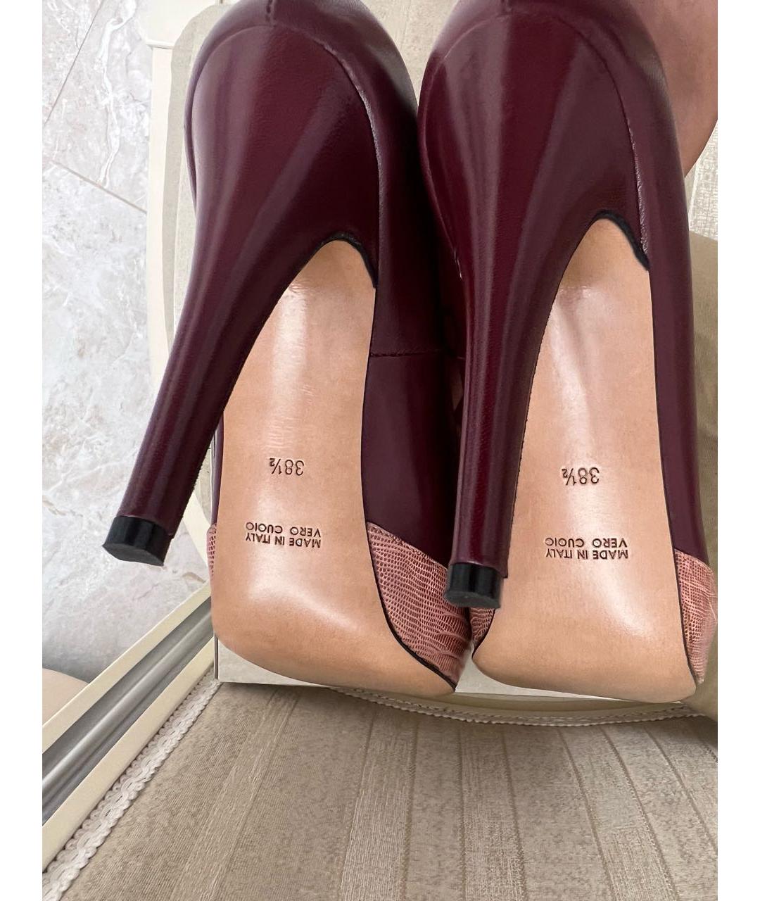 GOLDEN GOOSE DELUXE BRAND Мульти туфли из экзотической кожи, фото 5