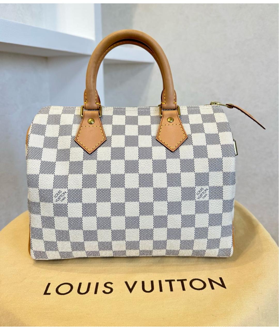 LOUIS VUITTON Кожаная сумка с короткими ручками, фото 2