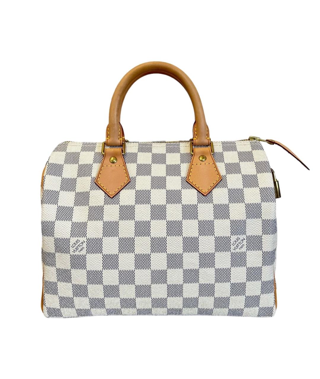 LOUIS VUITTON Кожаная сумка с короткими ручками, фото 9