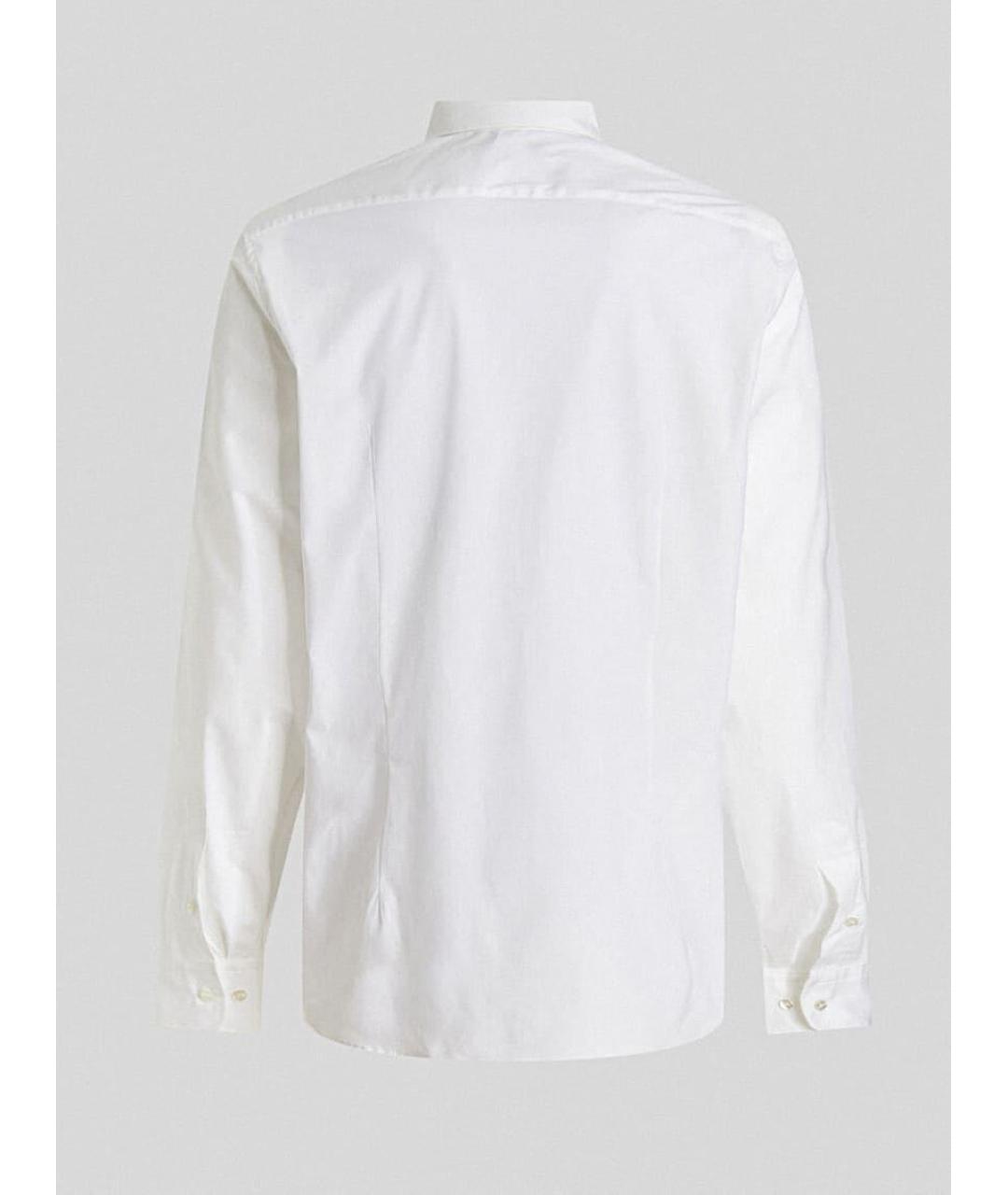 ETRO Белая хлопковая кэжуал рубашка, фото 2