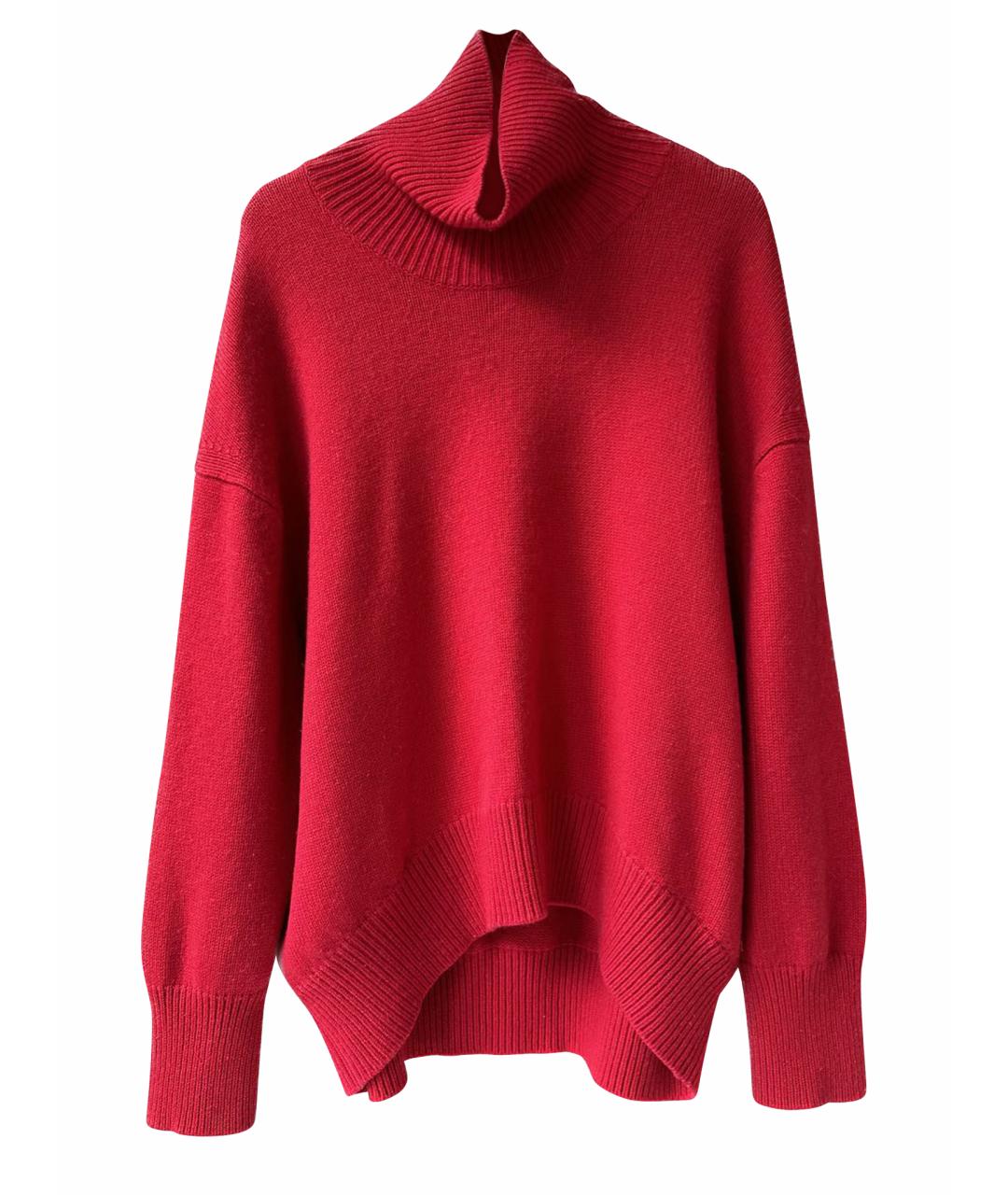 12 STOREEZ Красный кашемировый джемпер / свитер, фото 1