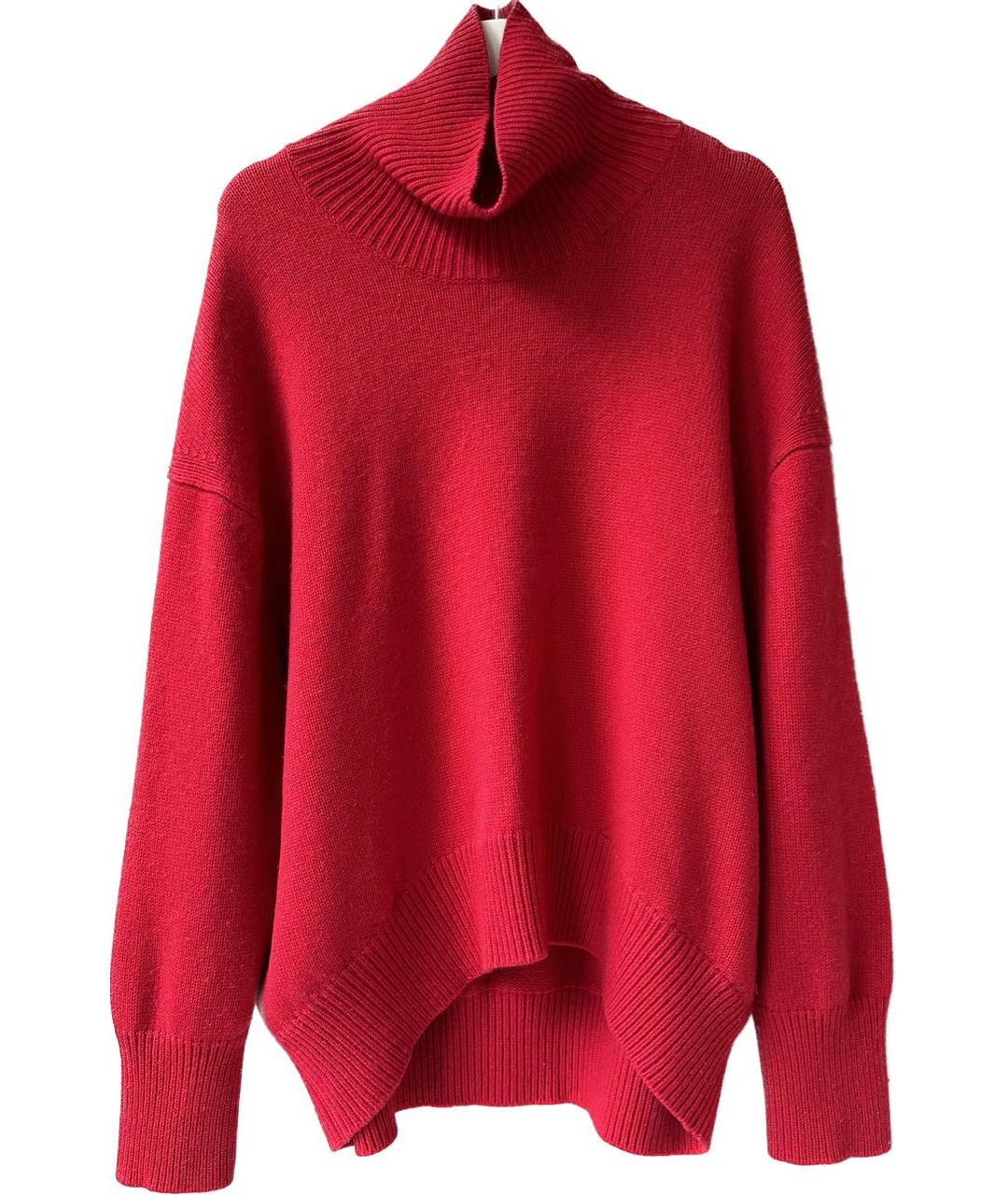 12 STOREEZ Красный кашемировый джемпер / свитер, фото 7