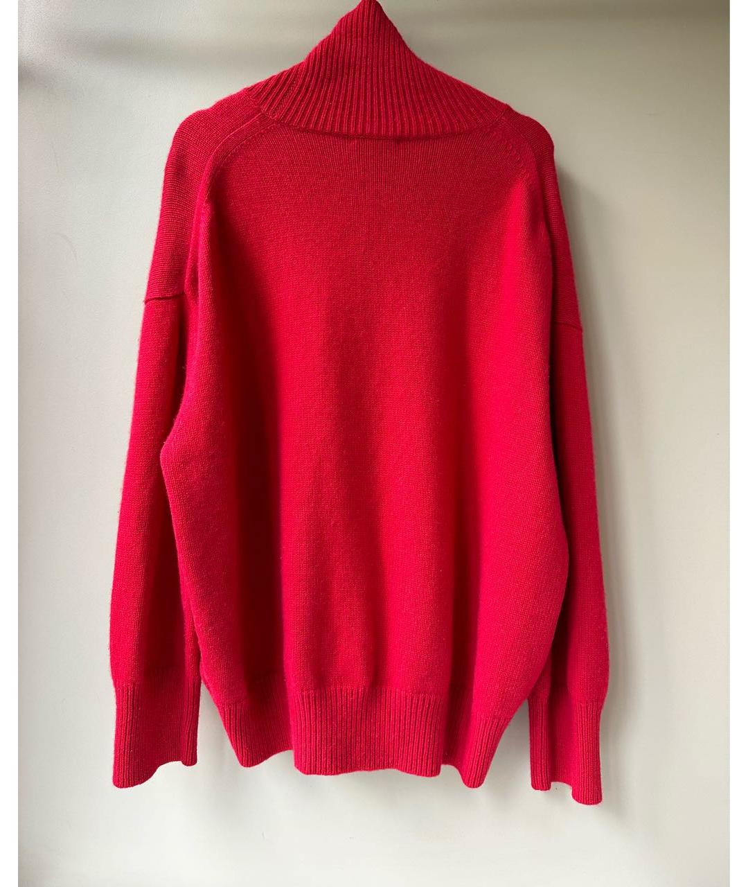 12 STOREEZ Красный кашемировый джемпер / свитер, фото 4