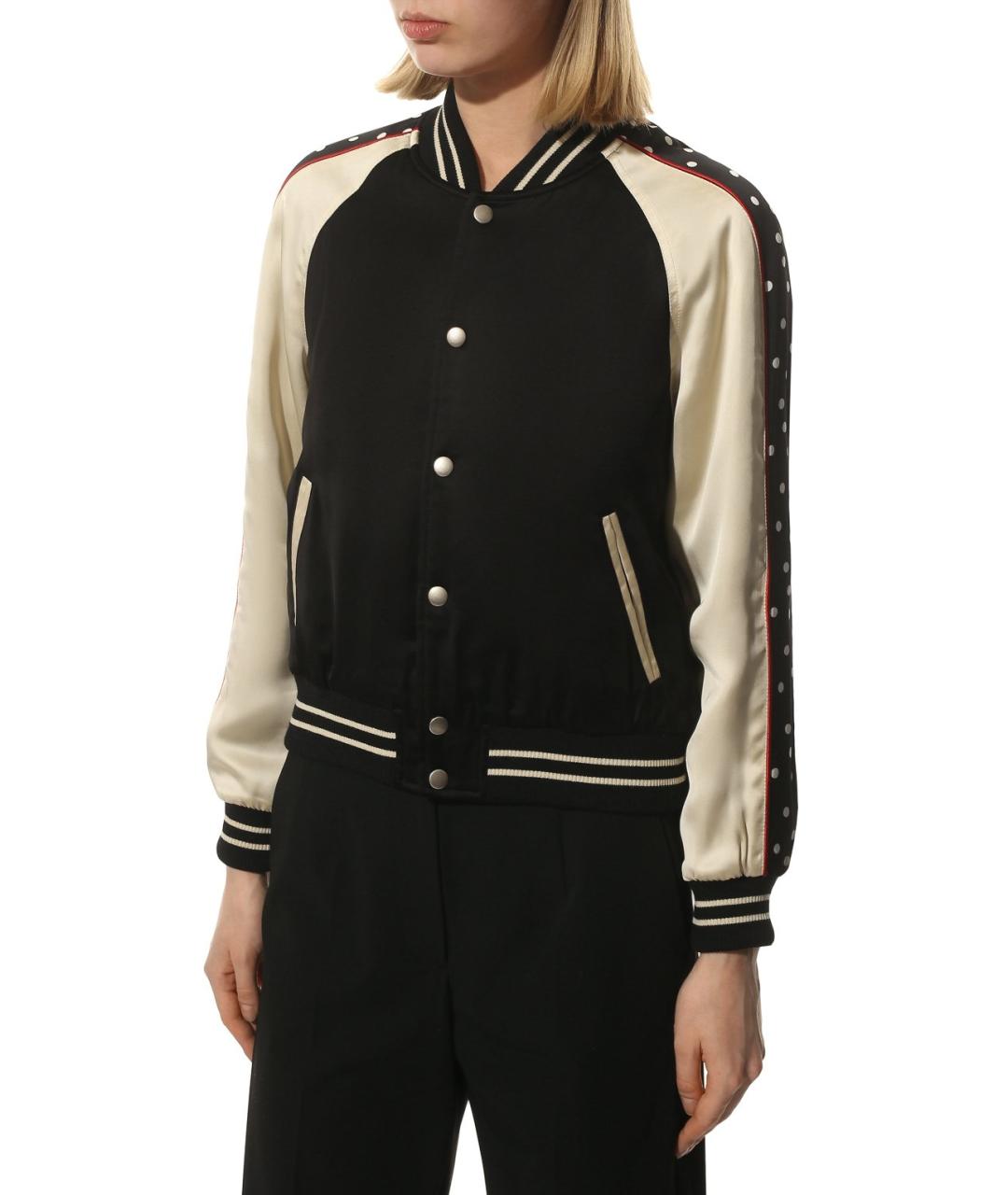 SAINT LAURENT Черная куртка, фото 4