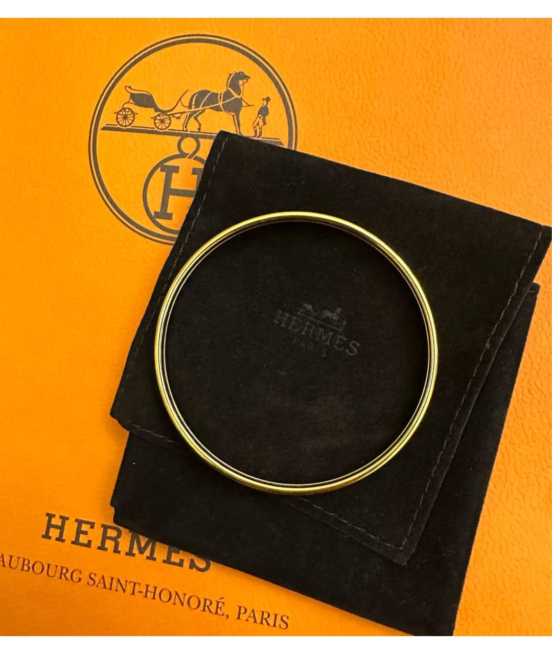 HERMES Бежевый браслет, фото 6