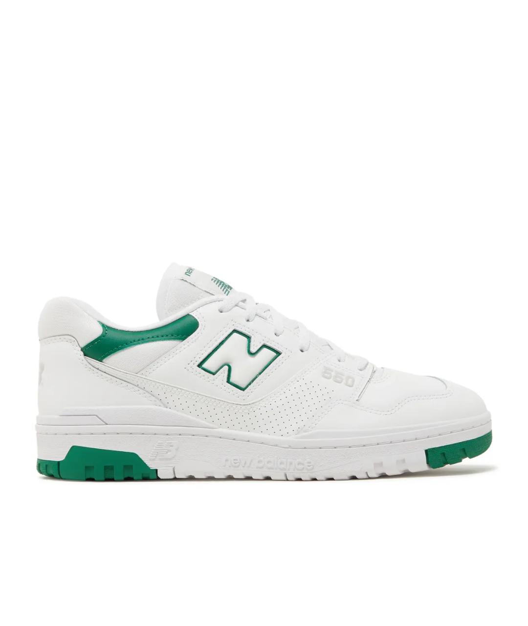 NEW BALANCE Белые кожаные кроссовки, фото 1