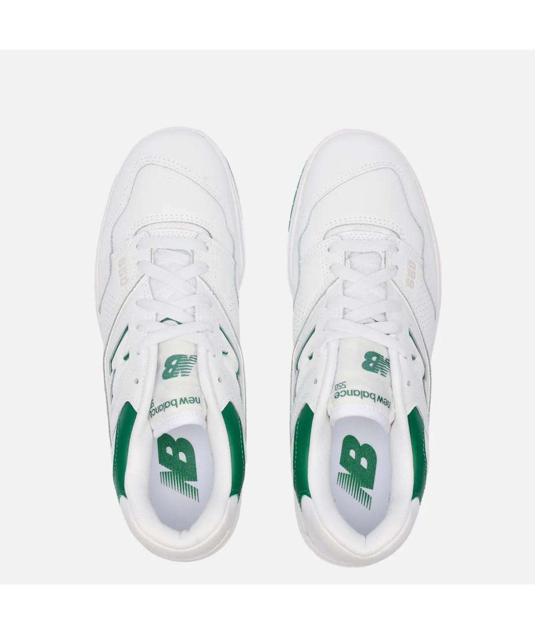 NEW BALANCE Белые кожаные кроссовки, фото 3