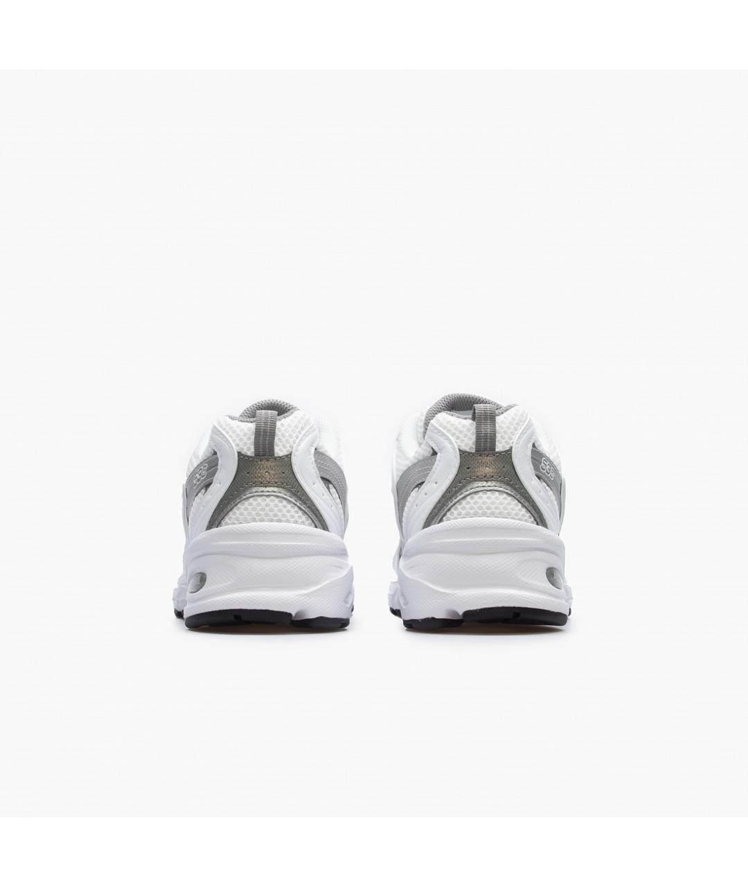 NEW BALANCE Серебряные низкие кроссовки / кеды, фото 4