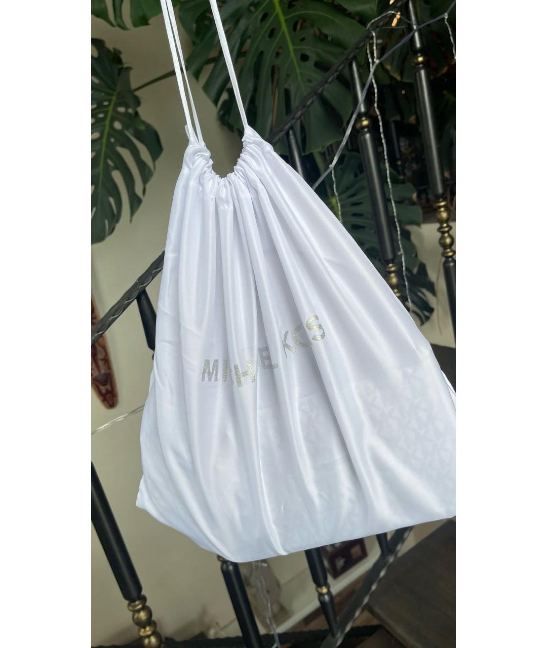 MICHAEL KORS Розовая кожаная сумка через плечо, фото 7