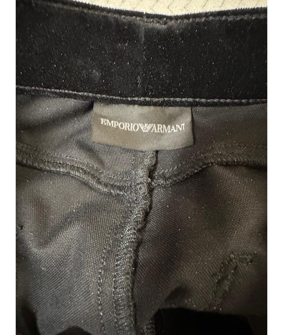 EMPORIO ARMANI Темно-синие хлопко-эластановые джинсы слим, фото 4