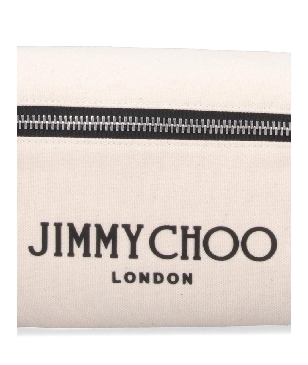 JIMMY CHOO Белая поясная сумка, фото 4