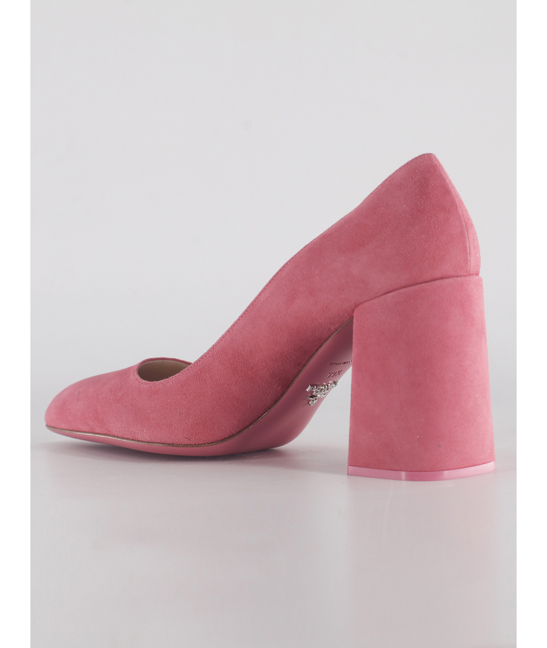 PRADA Розовые замшевые туфли, фото 3
