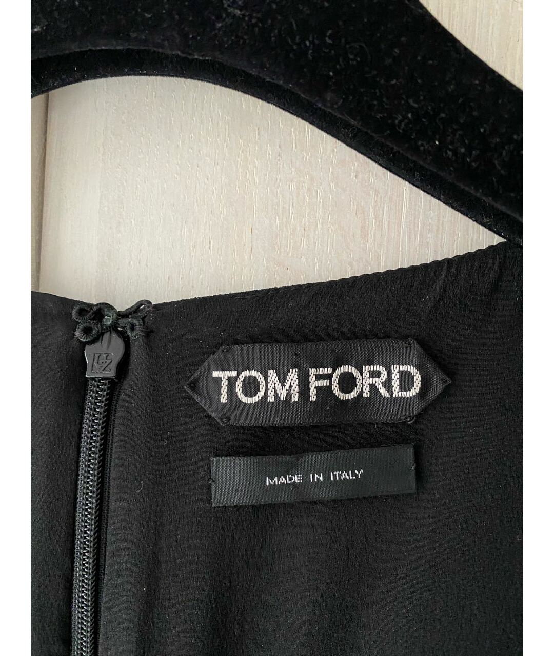 TOM FORD Черное повседневное платье, фото 6