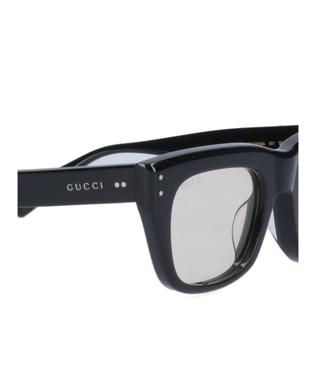 GUCCI Черные солнцезащитные очки, фото 3